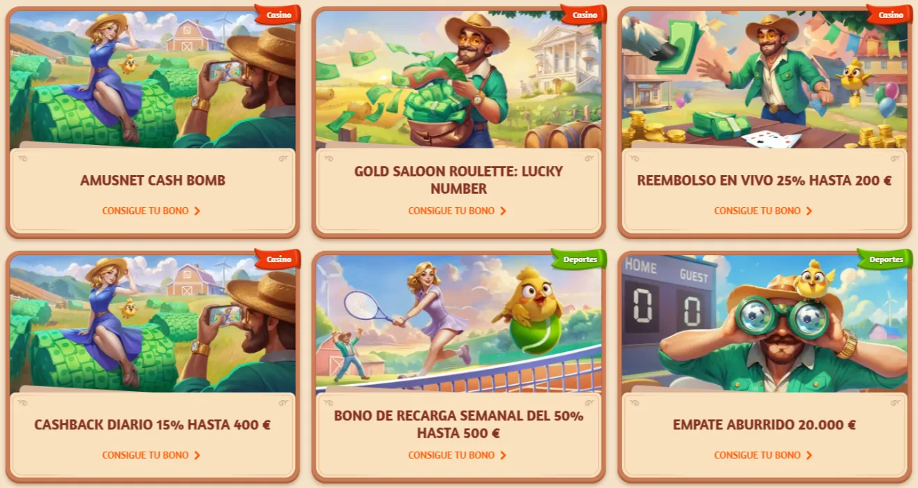 Promociones y bonos deportivos de BillyBets Promociones y bonos deportivos de BillyBets